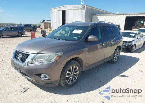 2013 Nissan Pathfinder Sv z USA, uszkodzony, nr VIN 5N1AR2MM4DC627254